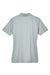UltraClub 8210L Womens Cool & Dry Moisture Wicking Short Sleeve Polo Shirt Silver Grey Flat Back