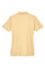 UltraClub 8210L Womens Cool & Dry Moisture Wicking Short Sleeve Polo Shirt Yellow Haze Flat Back
