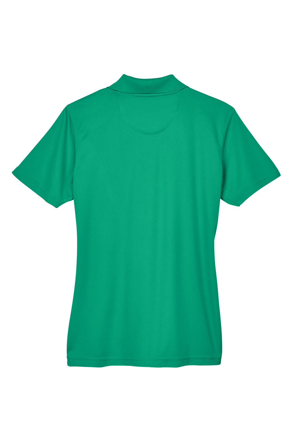 UltraClub 8210L Womens Cool & Dry Moisture Wicking Short Sleeve Polo Shirt Kelly Green Flat Back