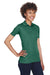 UltraClub 8210L Womens Cool & Dry Moisture Wicking Short Sleeve Polo Shirt Forest Green Model 3q