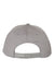 Richardson Hats 212 Mens Pro Twill Snapback Hat Grey Flat Back