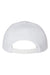 Richardson Hats 212 Mens Pro Twill Snapback Hat White Flat Back