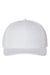 Richardson Hats 212 Mens Pro Twill Snapback Hat White Flat Front