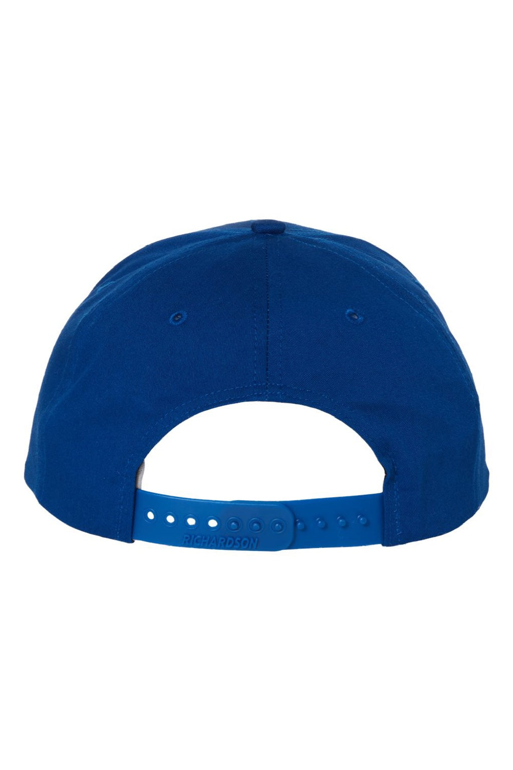 Richardson Hats 212 Mens Pro Twill Snapback Hat Royal Blue Flat Back