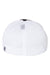 Richardson Hats 172 Mens Pulse Sportmesh R-Flex Stretch Fit Hat Black/White Flat Back