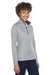 UltraClub 8230L Womens Cool & Dry Moisture Wicking 1/4 Zip Sweatshirt w/ Pocket Grey Model 3q