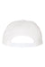 Richardson Hats 256 Mens Umpqua UPF 50+ Snapback Hat White/Black Flat Back
