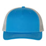 Richardson Hats Mens 5 Panel Snapback Trucker Hat - Cobalt Blue/Grey