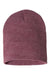 Sportsman Hats SP08 Unisex Beanie Heather Cardinal Red Flat Front