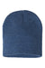 Sportsman Hats SP08 Unisex Beanie Heather Dark Royal Blue Flat Front