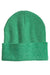 Sportsman Hats SP12 Unisex Solid Cuffed Beanie Heather Kelly Green Flat Front