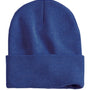 Sportsman Hats Unisex Solid Cuffed Beanie - Heather Dark Royal Blue