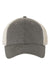 Sportsman SP530 Mens Pigment Dyed Hat Black/Stone Flat Front