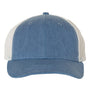 Sportsman Mens Pigment Dyed Snapback Hat - Royal Blue/Stone - NEW