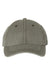 Valucap Hats SP500 Mens Pigment Dyed Adjustable Hat Olive Green Flat Front