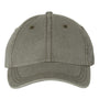 Valucap Hats Mens Pigment Dyed Adjustable Hat - Olive Green