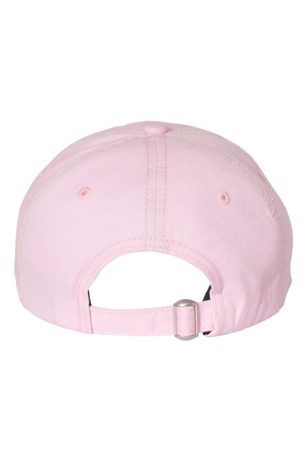 Valucap Hats SP500 Mens Pigment Dyed Adjustable Hat Pink Flat Back