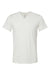 Bella + Canvas BC3005/3005/3655C Mens Jersey Short Sleeve V-Neck T-Shirt Vintage White Flat Front