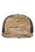 Yupoong Hats 6006/6006MC/6006W Mens Adjustable Trucker Hat Multicam Arid/Brown Flat Front