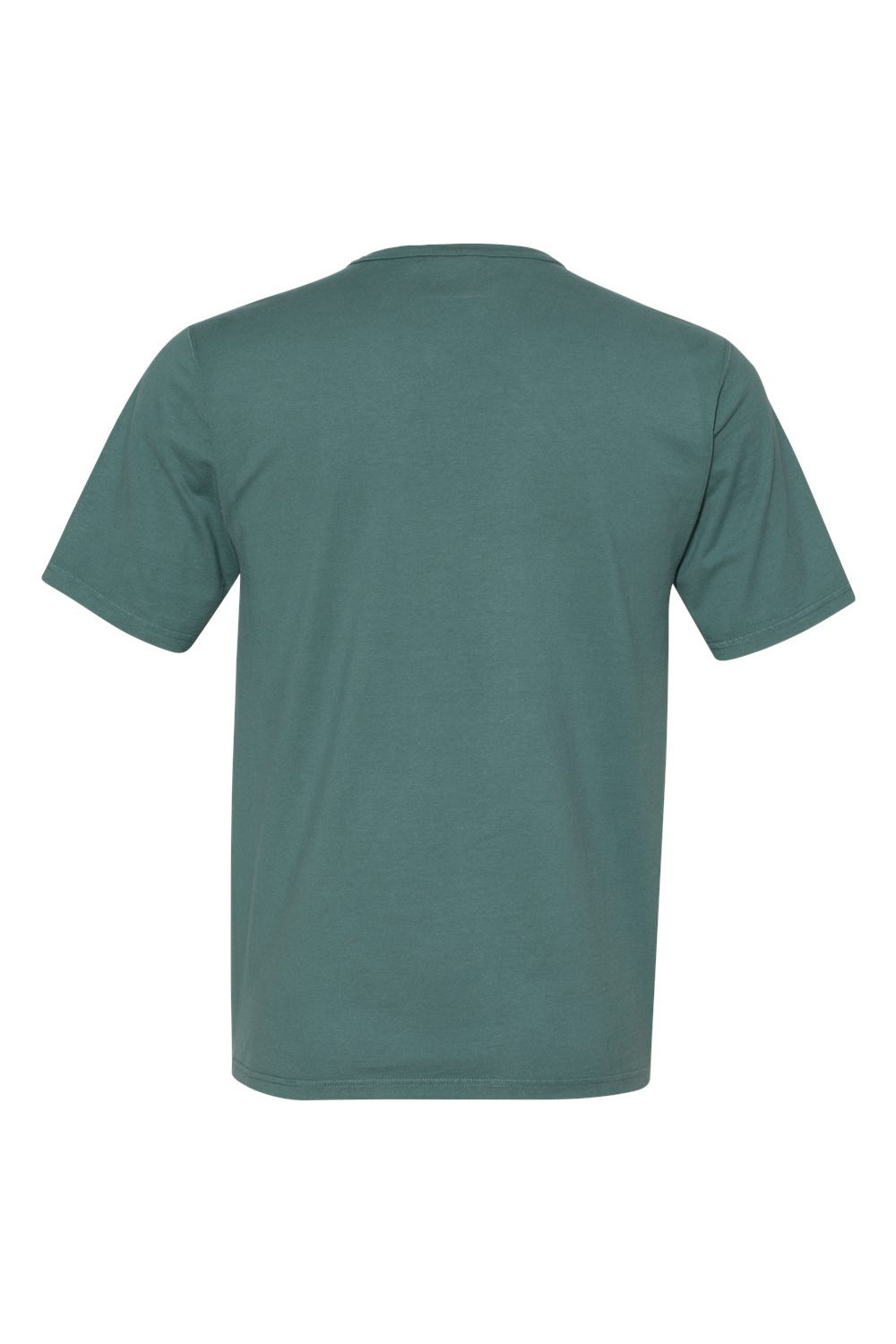 Champion CD100 Mens Garment Dyed Short Sleeve Crewneck T-Shirt Cactus Green Flat Back