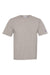 Champion CD100 Mens Garment Dyed Short Sleeve Crewneck T-Shirt Concrete Grey Flat Front