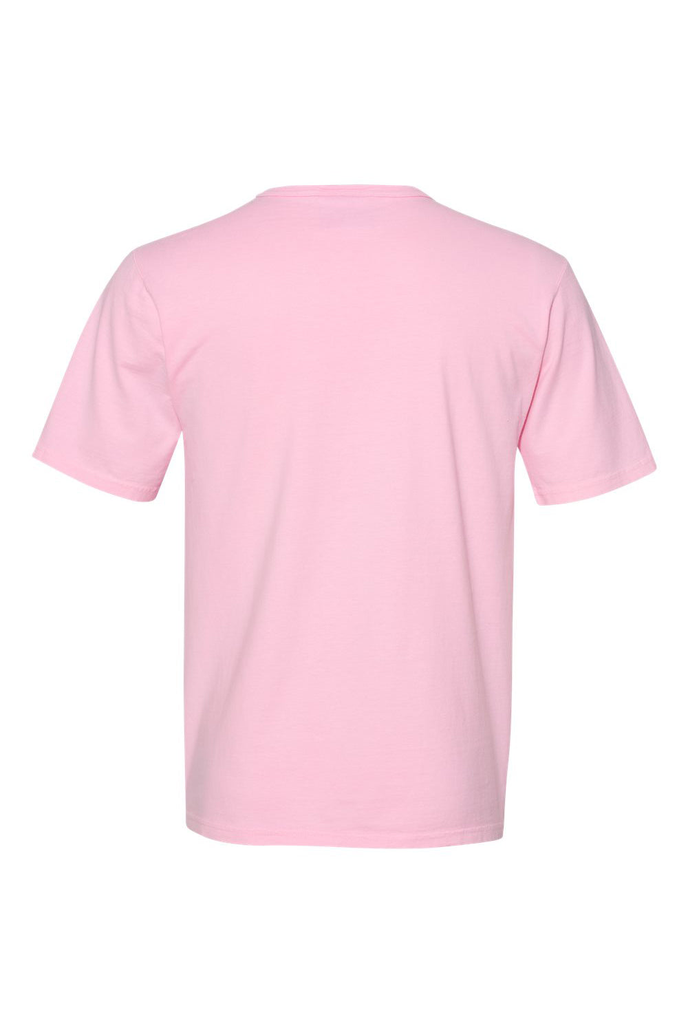 Champion CD100 Mens Garment Dyed Short Sleeve Crewneck T-Shirt Candy Pink Flat Back