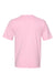Champion CD100 Mens Garment Dyed Short Sleeve Crewneck T-Shirt Candy Pink Flat Back