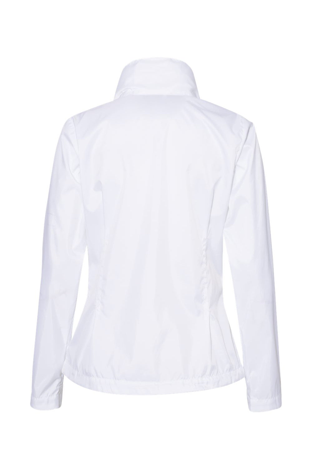 Columbia 177196 Womens Switchback III Full Zip Hooded Jacket White Flat Back