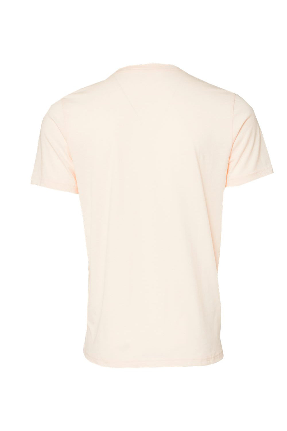 Bella + Canvas BC3413/3413C/3413 Mens Short Sleeve Crewneck T-Shirt Solid Natural Flat Back