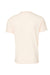 Bella + Canvas BC3413/3413C/3413 Mens Short Sleeve Crewneck T-Shirt Solid Natural Flat Back
