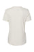 Bella + Canvas BC6400/B6400/6400 Womens Relaxed Jersey Short Sleeve Crewneck T-Shirt Vintage White Flat Back