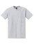 Gildan 8300 Mens DryBlend Moisture Wicking Short Sleeve Crewneck T-Shirt w/ Pocket Ash Grey Flat Front