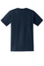 Gildan 8300 Mens DryBlend Moisture Wicking Short Sleeve Crewneck T-Shirt w/ Pocket Navy Blue Flat Back