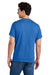 Gildan 8300 Mens DryBlend Moisture Wicking Short Sleeve Crewneck T-Shirt w/ Pocket Royal Blue Model Back