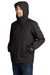 Eddie Bauer EB556 Mens WeatherEdge Plus 3-in-1 Waterproof Full Zip Hooded Jacket Black Model 3Q