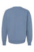 Champion CD400 Mens Garment Dyed Crewneck Sweatshirt Saltwater Blue Flat Back