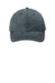 Port & Company Hats CP84 Mens Adjustable Hat Graphite Grey Flat Front