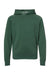 Independent Trading Company PRM15YSB Youth Special Blend Raglan Hooded Sweatshirt Hoodie w/ Pouch Pocket Moss Green Flat Front