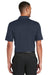 Nike 838956 Mens Players Dri-Fit Moisture Wicking Short Sleeve Polo Shirt Navy Blue Model Back