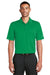 Nike 838956 Mens Players Dri-Fit Moisture Wicking Short Sleeve Polo Shirt Pine Green Model Front