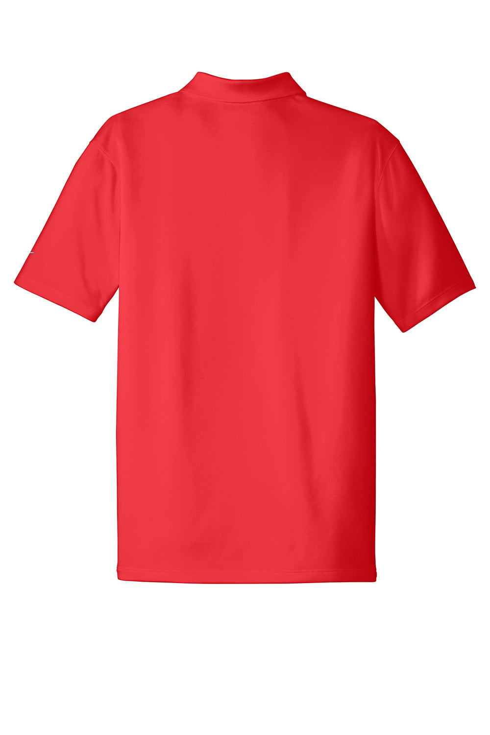 Nike 838956 Mens Players Dri-Fit Moisture Wicking Short Sleeve Polo Shirt University Red Flat Back