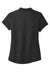 Nike 838957 Womens Legacy Dri-Fit Moisture Wicking Short Sleeve Polo Shirt Black Flat Back
