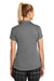 Nike 838957 Womens Legacy Dri-Fit Moisture Wicking Short Sleeve Polo Shirt Dark Grey Model Back