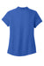 Nike 838957 Womens Legacy Dri-Fit Moisture Wicking Short Sleeve Polo Shirt Game Royal Blue Flat Back