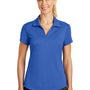 Nike Womens Legacy Dri-Fit Moisture Wicking Short Sleeve Polo Shirt - Game Royal Blue