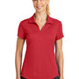 Nike Womens Legacy Dri-Fit Moisture Wicking Short Sleeve Polo Shirt - Gym Red