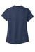 Nike 838957 Womens Legacy Dri-Fit Moisture Wicking Short Sleeve Polo Shirt Midnight Navy Blue Flat Back
