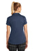 Nike 838957 Womens Legacy Dri-Fit Moisture Wicking Short Sleeve Polo Shirt Midnight Navy Blue Model Back