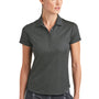 Nike Womens Dri-Fit Moisture Wicking Short Sleeve Polo Shirt - Anthracite Grey