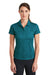 Nike 838961 Womens Dri-Fit Moisture Wicking Short Sleeve Polo Shirt Blustery Green Model Front